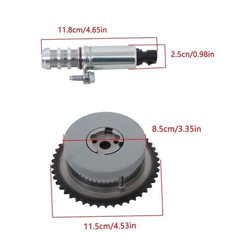 مجموعة صمامات الملف اللولبي توقيت VVT Cam Phasers لاستبدال Buick Lacrosse 2.4L 2011-2016 لاستبدال Chevry Equinox 2.4L 2010-2017 917-215 12578516 in Saudi Arabia