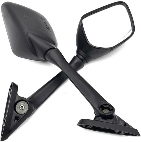 Motorcycle Side Rear View Mirror Blind Spot Rearview Mirrors for YZF R3 2015-2017 R25 2014-2016 YZF-R3 YZF-R25 Sport Bike Ho-nd(Carbon Color Set) in Saudi Arabia