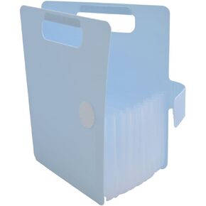 ساكورا كوماجوما منظم الملفات، ملف موسع، مستند محمول، منظم إيصالات الفاتورة، المنزل، الكلية، المدرسة، اللوازم المكتبية، حجم الرسالة، اللون الأزرق in Kuwait