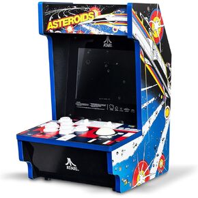 أركيد كلاسيكس - آلة ألعاب سلسلة WWE Counter، 4 ألعاب، شاشة كريستال سائل 8 بوصة - خزانة صغيرة، ألعاب محمولة، ريترو، وحدة تحكم على سطح الطاولة، ديكور الطابق السفلي، كهف الرجل in Kuwait