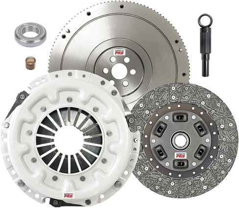 مجموعة القابض ClutchMaxPRO شديدة التحمل OEM وعجلة الموازنة متوافقة مع 1983-1996 Nissan 720 D21 Pickup 2.0L 2.4L 2WD 4WD (CP06038HDFW-CK) in Saudi Arabia