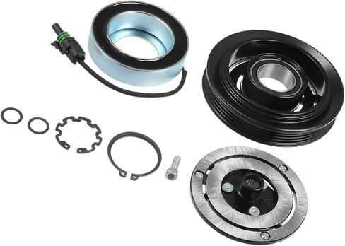 Motoforti 1 Set AC ضاغط استبدال القابض لـ Smart Fortwo 3 Cyl 1.0L 2008-2015 طويل الأمد in Saudi Arabia