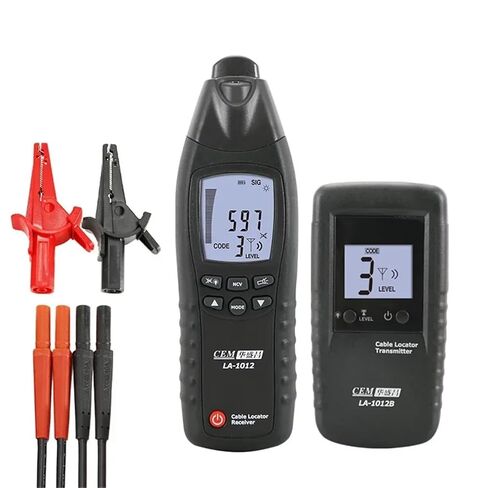 LA-1012 كاشف الكابلات متعدد الوظائف، كابل الجدار تحت الأرض وخط اختبار توجيه الأسلاك (LA-1012-black) in Kuwait