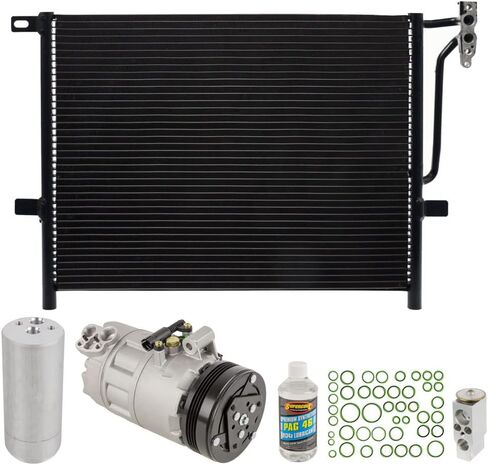 For BMW Z4 2003 2004 2005 A/C Kit w/AC Compressor Condenser & Drier - BuyAutoParts 60-80664CK New in Saudi Arabia