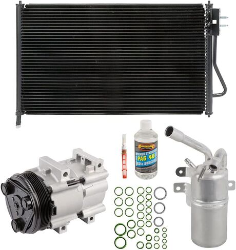 لسيارة Ford Focus 2.0L Zetec 2003 2004 A/C Kit مع مجفف مكثف ضاغط للتيار المتردد - BuyAutoParts 60-89437CK جديد in Saudi Arabia