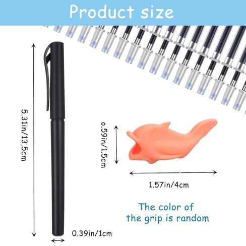 قطعتان من الأقلام السحرية و20 عبوة إعادة تعبئة لدفاتر الممارسة السحرية، وأقلام حبر غير مرئية تختفي مع 2 مقابض أقلام لكتابة كتب التتبع، ومصنفات الكتابة اليدوية المحززة in Kuwait