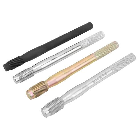 8PCS Wheel Stud Alignment Pin, Steel y Fixing Positioning Tools, M14x1.5/1.25 M12x1.5/1.25, Wheel Hub Alignment Tool for Most Autos, Includes STO Cloth for Organization in Saudi Arabia