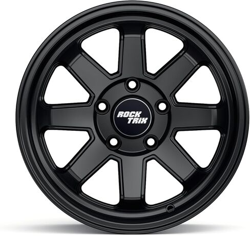 عجلة RockTrix RT116 15 بوصة مقاس 15x7، نمط مسمار 5x114.3، إزاحة 5+2، حافة UTV SxS، متوافقة مع Polaris RZR Pro R، RZR Pro S، RZR Turbo R، Xpedition ADV XP، 5/114.3 أسود مطفي in Saudi Arabia