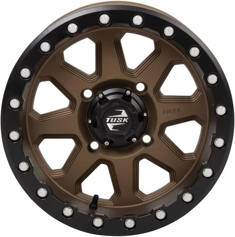 4/156 عجلة Tusk Uinta Beadlock مقاس 14x7 4.0 + 3.0 برونزية in Kuwait