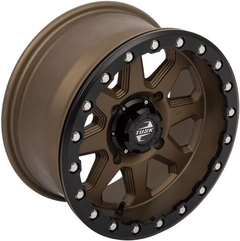 4/156 عجلة Tusk Uinta Beadlock مقاس 14x7 4.0 + 3.0 برونزية in Kuwait