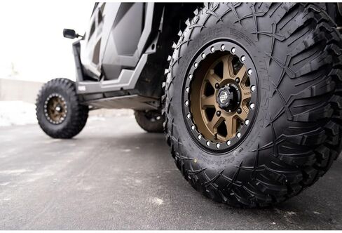 4/156 عجلة Tusk Uinta Beadlock مقاس 14x7 4.0 + 3.0 برونزية in Kuwait