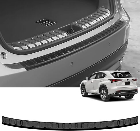 واقي المصد الخلفي لـ BMW 2016-2022 x1 28i إكسسوارات السيارة من الفولاذ المقاوم للصدأ مادة ألياف الكربون مقاومة للموس in Kuwait