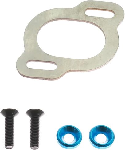 أجزاء Rc لـ ARRMA لـ GORGON 1/10 Monster Truck 2WD محرك من الفولاذ المقاوم للصدأ جبل غسالة لوحة RC قطع غيار السيارات in Kuwait