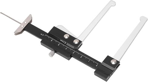 Keenso Brake Disc Caliper 0-60mm Tire Tread Depth Gauge Metric Brake Disc Depth Measuring Tool with 0.1mm Accuracy for Universal Automotive Use in Saudi Arabia