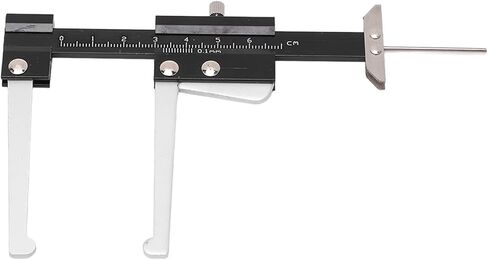Keenso Brake Disc Caliper 0-60mm Tire Tread Depth Gauge Metric Brake Disc Depth Measuring Tool with 0.1mm Accuracy for Universal Automotive Use in Saudi Arabia