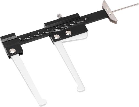 Keenso Brake Disc Caliper 0-60mm Tire Tread Depth Gauge Metric Brake Disc Depth Measuring Tool with 0.1mm Accuracy for Universal Automotive Use in Saudi Arabia