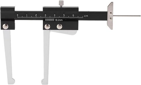 Keenso Brake Disc Caliper 0-60mm Tire Tread Depth Gauge Metric Brake Disc Depth Measuring Tool with 0.1mm Accuracy for Universal Automotive Use in Saudi Arabia