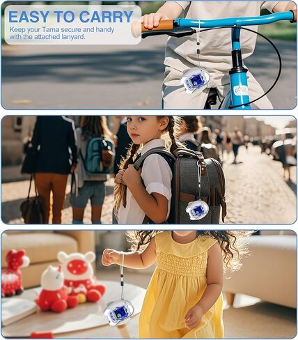 【Connect Without Removal】 for Tamagotchi Paradise Silicone Case, SGHLDE Cute Drop-Proof Protective Case for Tamagotchi Paradise Accessories with Lanyard, Shark in Saudi Arabia