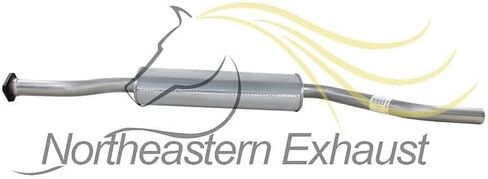 Northeastern Exhaust | Stainless Steel Exhaust Resonator Compatible for Nissan Murano 2003-2007 3.5L | Free Gaskets, Clamp and Bolts & Nuts Included | Automotive Replacement Part in Kuwait