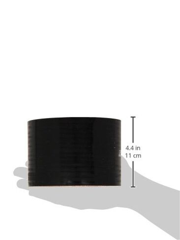 HPS HTSC-500-BLK خرطوم توصيل مستقيم مقوى من السيليكون بدرجة حرارة عالية 4 طبقات، أقصى ضغط 65 رطل لكل بوصة مربعة، طول 3 بوصات، معرف 5 بوصات، أسود in Kuwait
