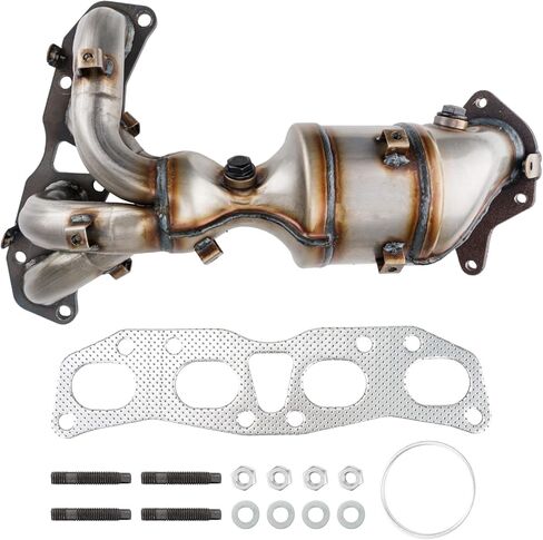 Catalytic Converter, Catalytic Converter Fit for Rogue 2008 2009 2010 2011 2012 2013 2014 2015 2016 2.5L,High Flow Stainless Steel Catalytic Converter(EPA Compliant) in Saudi Arabia