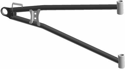 ذراع التحكم Polaris RZR، أمامي، سفلي، الجانب الأيمن، أحمر إندي، قطعة OEM الأصلية 1021481-293، الكمية 1 in Kuwait