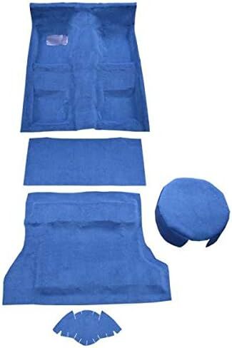 Automotive Carpet Compatible with 1979 to 1983 AMC Spirit, 2 Door Liftback, Complete Set (801-Black Plush Cut Pile) in Saudi Arabia
