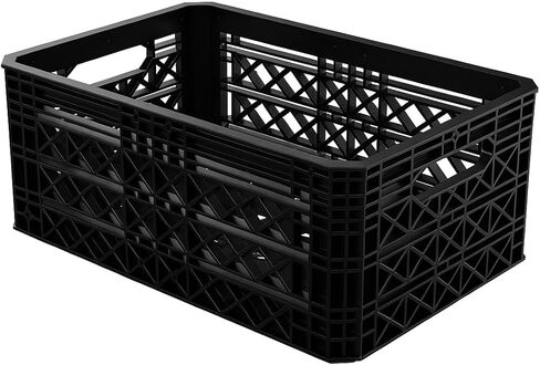 صندوق CrateCraft، صندوق تخزين عالمي، تصميم قاعدة متشابكة قابلة للتكديس، مادة معاد تدويرها بنسبة 100%، نبات شجرة واحد مقابل واحد in Kuwait