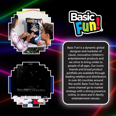 أركيد كلاسيكس - آلة ألعاب سلسلة WWE Counter، 4 ألعاب، شاشة كريستال سائل 8 بوصة - خزانة صغيرة، ألعاب محمولة، ريترو، وحدة تحكم على سطح الطاولة، ديكور الطابق السفلي، كهف الرجل in Kuwait