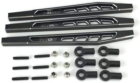 CenRacing CKD0374 KAOS CNC Rear Upper & Lower Suspension Links (117mm, CNC Aluminum, Black Anodized) 3 pcs F450 DL-Series in Saudi Arabia