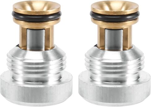 2Pcs Oil Relief Pressure Valve 059103175F for A4 A5 A6 A8 Q5 for for 2.5 TDI AYM AFB AKN 059103175A, Silver, 500260778 in Saudi Arabia