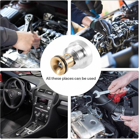 2Pcs Oil Relief Pressure Valve 059103175F for A4 A5 A6 A8 Q5 for for 2.5 TDI AYM AFB AKN 059103175A, Silver, 500260778 in Saudi Arabia
