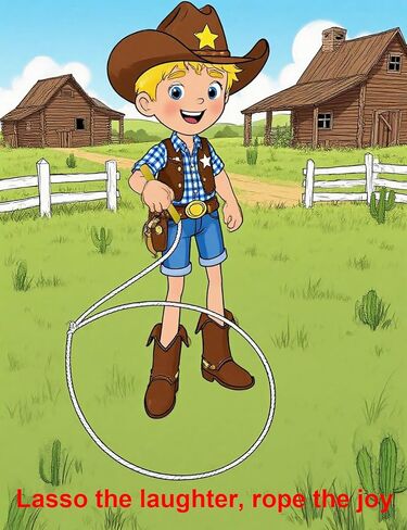 لعبة رعاة البقر للأطفال من URAMAN، لعبة لاسو حبل كيدي للأعمار من 3 إلى 10 سنوات، لعبة غربية للعب خدعة الحبال الممتعة in Kuwait