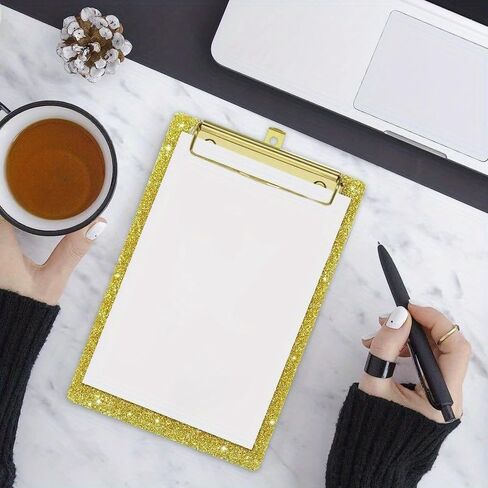 قطعة واحدة من مستلزمات الطلاب الخاصة بملفات المكتب من الأكريليك اللامع، دقائق الاجتماعات، وسادة كتابة للطبيب والممرضة - مثالية لتخزين الملفات واللوازم المكتبية in Saudi Arabia