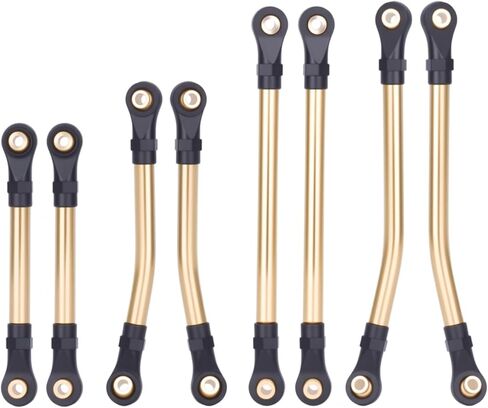 8pcs Brass High Clearance Links Set for TRX4M Bronco Defender 1/18 RC Crawler Upgrade Parts in Saudi Arabia