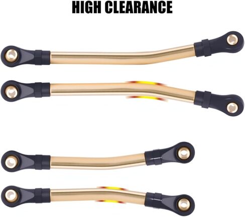 8pcs Brass High Clearance Links Set for TRX4M Bronco Defender 1/18 RC Crawler Upgrade Parts in Saudi Arabia
