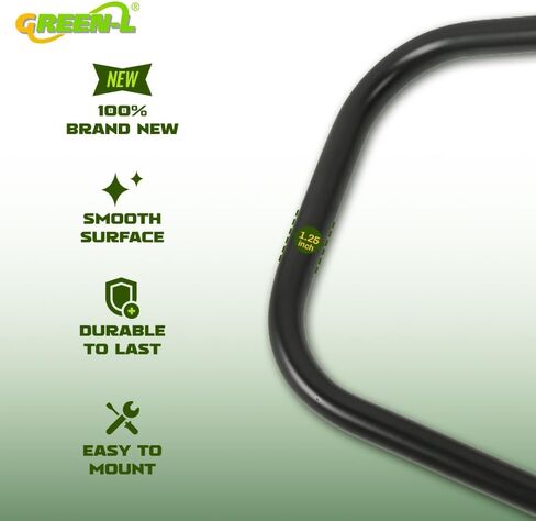 Green-L Chrome Mustache Engine Guard Highway Crash Bar Fit for Harley Heritage Softail Classic FLSTC 2000-2017 in Saudi Arabia