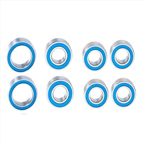 Rc Components for Tamiya for TT02 for TT-02 TT02D TT-02D 1/10 32PCS Rubber Sealed Ball Bearing Kit RC Car Upgrades Parts Replacement Repair in Saudi Arabia