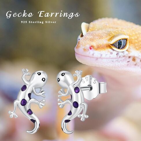 Animal Earrings Sterling Silver Snake/Swan/Octopus/Rabbit/Whale/Dragonfly/Goat/Fox/Antler Deer Studs Earrings Jewelry Gifts for Women Girls Hypoallergenic in Saudi Arabia