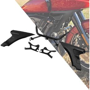 مجموعة دعامات دعم لوحة جانبية للدراجة النارية HDBUBALUS مناسبة لملحقات Harley CVO Road Glide FLTRXSE 2023-2025 CVO Road Glide ST FLTRXSTSE 2024-2025 باللون الأسود اللامع in Saudi Arabia