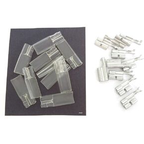 Triple 3.5mm Bullet Terminal Kit - 10 Pack - Motorcycle Wiring Repair Wire Connector in Saudi Arabia
