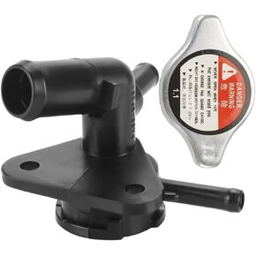 رقبة حشو رادياتير المحرك مع غطاء مانع للتسرب لسيارة Mazda 5 2.3L 2006-2010، أنبوب مياه لرقبة حشو مبرد الرادياتير، ختم مانع للتسرب (OEM: LFB7-15-17YA) in Kuwait