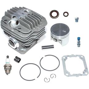Cylinder Piston Kit 50mm With 12mm Pin Fit For 044 044C 044W 044R MS440 MS440C MS440D MS440N MS440R MS440V in Kuwait