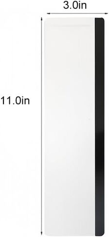 Monitor Memo Board, Acrylic Transparent Message Memo Side Board, Computer Sticky Note Holder for Women Men, Home Desktop Supplies, Office Desk Accessories, Left in Saudi Arabia