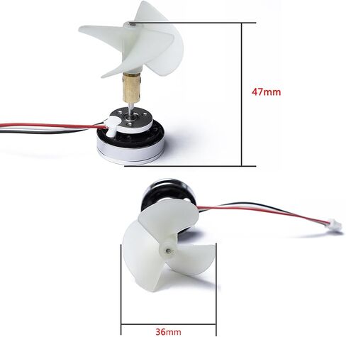 Zephis ApisQueen UG500 محرك/محرك صغير بدون فرش، حجم صغير وخفيف الوزن، مثالي للمركبات الصغيرة الحجم - (اللون: CCW، CN) in Kuwait