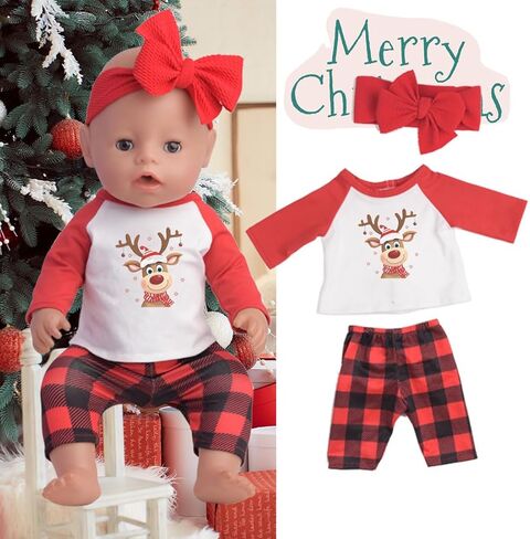 إكسسوارات دمية Sweet Dolly Baby، 5 مجموعات من ملابس الدمى، فستان، ملابس داخلية للدمى من 15 بوصة إلى 18 بوصة، دمى أطفال 15 بوصة، 12 قطعة في إجمالي ملابس الدمى وإكسسواراتها in Kuwait