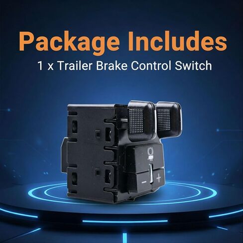 Trailer Brake Control Switch Compatible with Chevy Silverado 1500/2500/3500 2015-2019, GMC Sierra 2500HD/3500HD 2015-2019 Replace#: 84108373 23145874 in Saudi Arabia