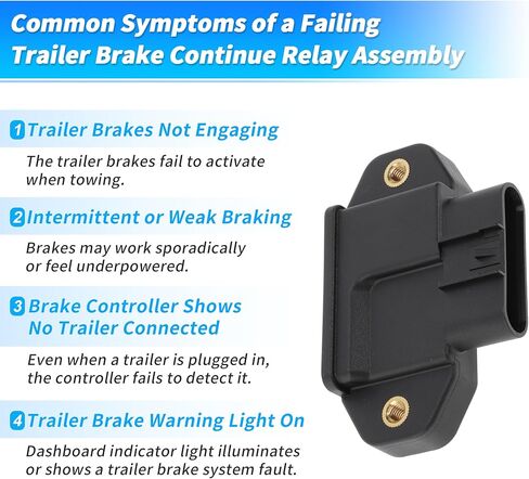 No.20904439 Trailer Brake Continue Relay Assembly for GMC Yukon XL 1500 5.3 6.2 2009-2014 for GMC Yukon XL 2500 for Chevrolet Suburban 2500 6.0 2009-2013 in Saudi Arabia