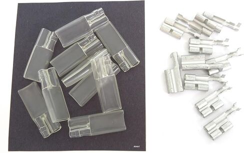 Triple 3.5mm Bullet Terminal Kit - 10 Pack - Motorcycle Wiring Repair Wire Connector in Saudi Arabia