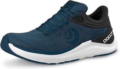 Topo Athletic Men's Ultrafly 4 Comfortable Lightweight 5MM Drop Road Running Shoes, Athletic Shoes for Road Running, Grey/Navy, Size 8 in Kuwait